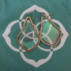 Kendra Scott Alexandra iridescent earrings
